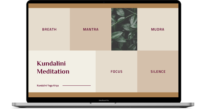 Kundalini Yoga Basic Workshop - Presentation Screenshot