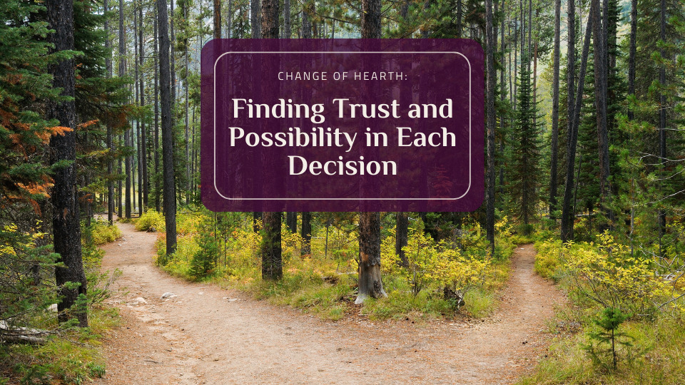 Finding Trust and Possibility in each Decision - A forest path parting